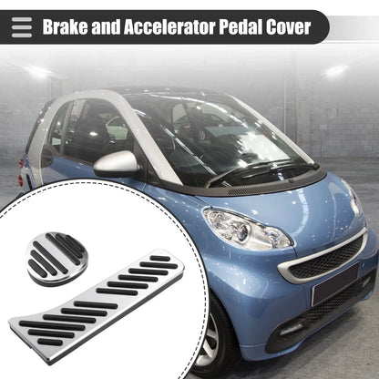 Brake & Accelerator Pedal Covers for Mercedes Benz Smart Fortwo (2009-2014)