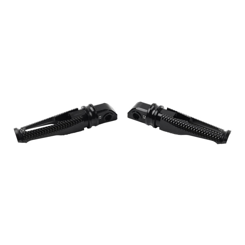Rear Passenger Foot Pegs Black for Daytona 675, 955i, Tiger 1050 (2006-2017)