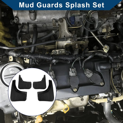 Mud Flaps Splash Guards for Mercedes-Benz GLK300 (2008-2013)