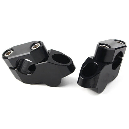 Black Handlebar Bar Extension Riser for Motorcycle