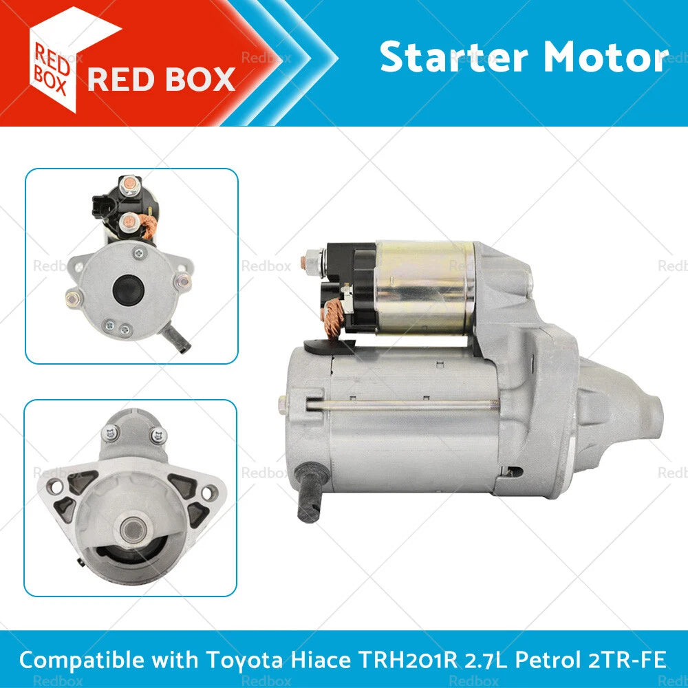 Starter Motor for Toyota Hilux Commuter TGN16R 2TR-FE Petrol (2005-2023)