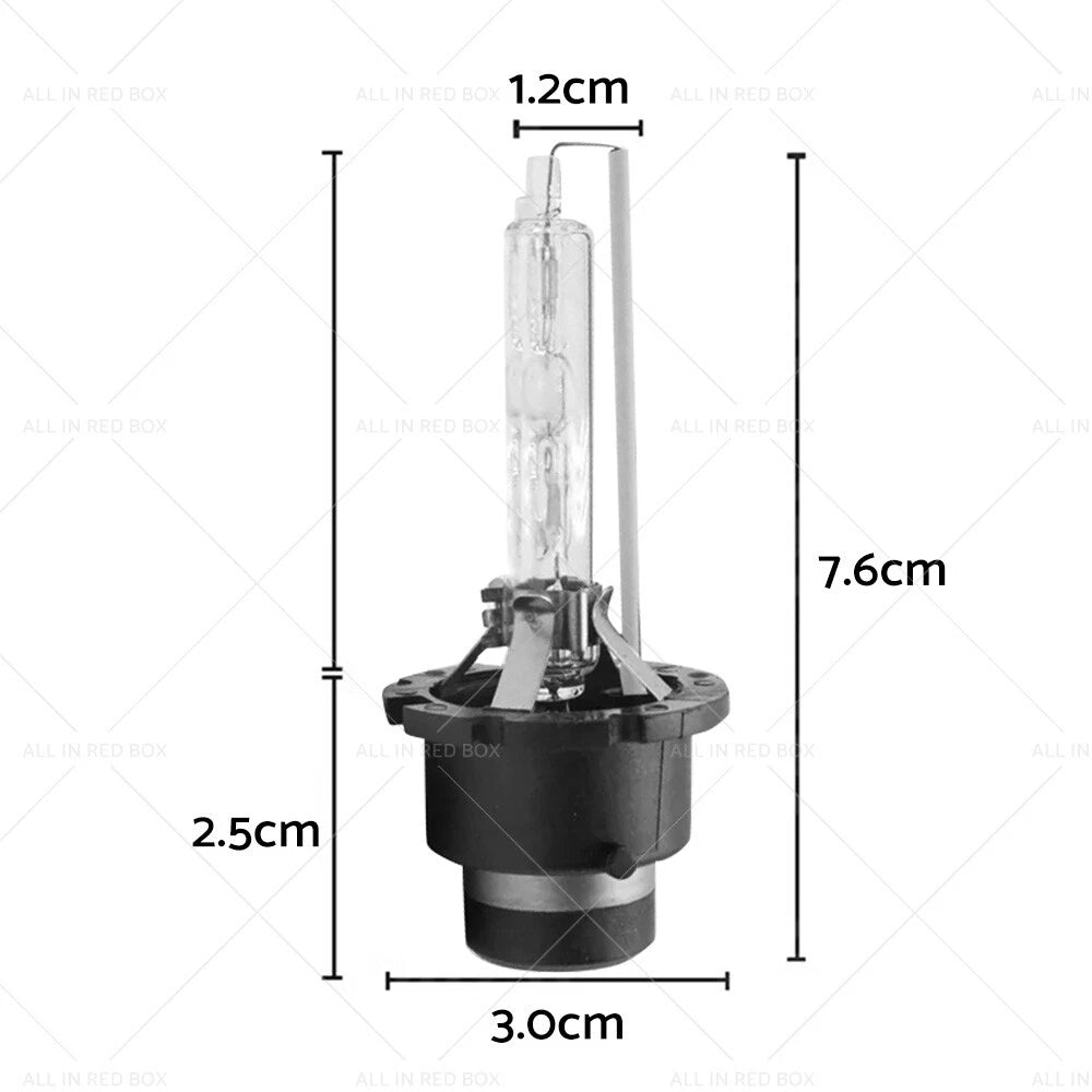 D2S D2C 10000K HID Xenon Headlight Bulbs for Honda Subaru Mazda