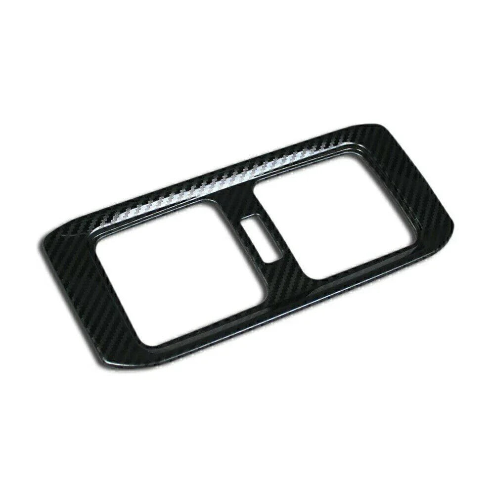 Rear AC Vent Cover Trim Carbon Fiber for Toyota RAV4 (2019-2020)