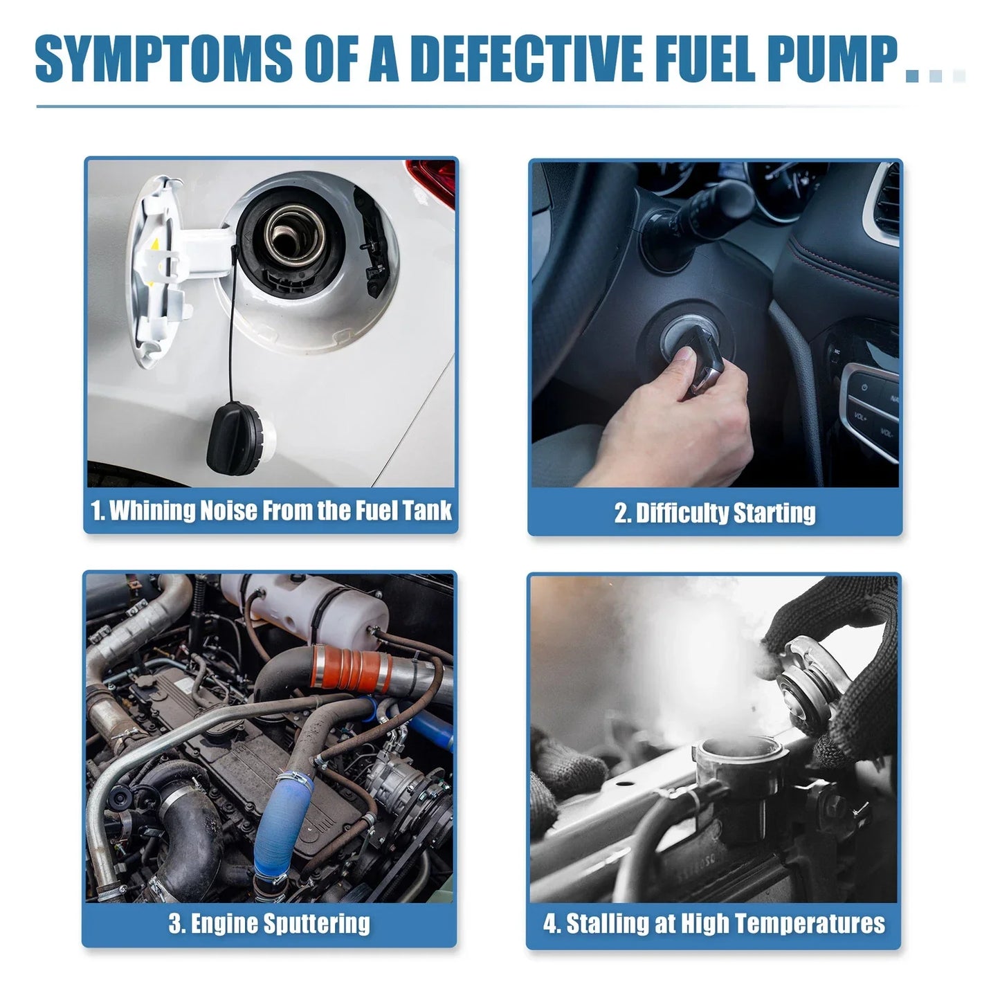 Electronic Fuel Pump for Mercedes Benz E500 (2003-2006)