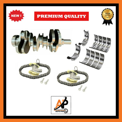 Forged Crankshaft Bearing Set and Timing Chain Kit for Jaguar 3.0 (2006–2014)