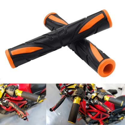 Universal Orange Brake Clutch Lever Grips Rubber Sleeve Cover for Car