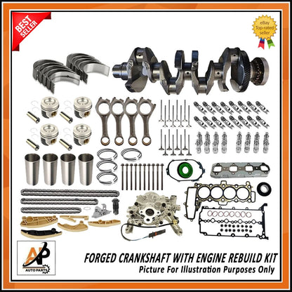 Forged Crankshaft with Rebuild Kit for Land Rover 204DTD 2.0 Diesel (2000–2009)