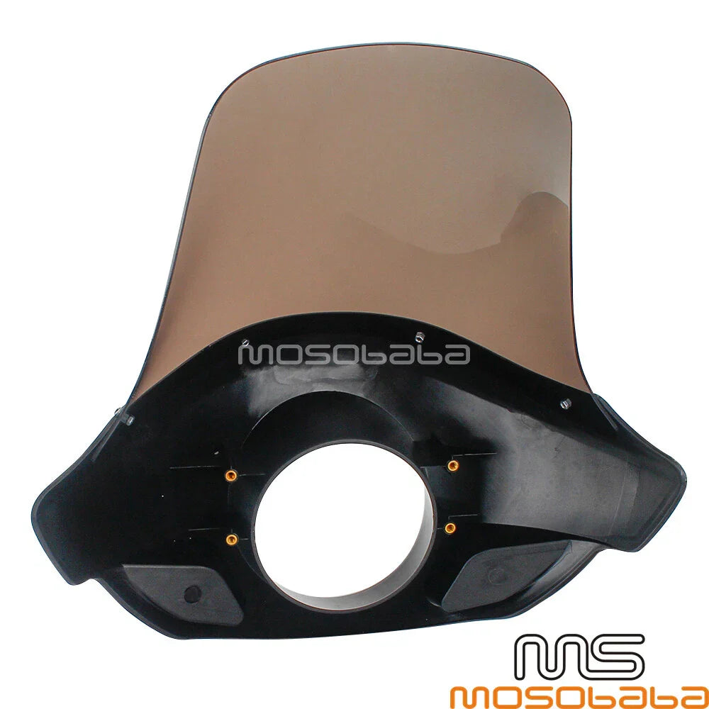 21" Headlight Fairing w/ Windshield for Harley Softail