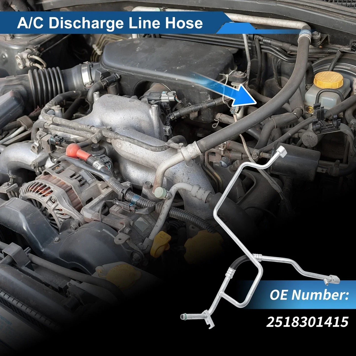 A/C Refrigerant Liquid Hose for Mercedes-Benz R350 (2006-2011)