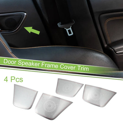 4pcs Speaker Frame Cover Trim for Mercedes Benz CLA C117 (2013-2019)