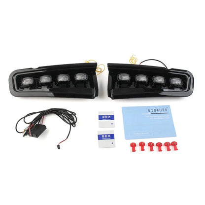 LED DRL Fog Lights with Turn Signal for Ford Bronco (2021-2023)