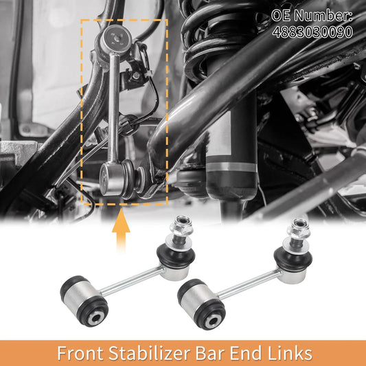 2 x Front Stabilizer Sway Bar Links for Lexus IS250 GS300 IS350 (2006-2013)