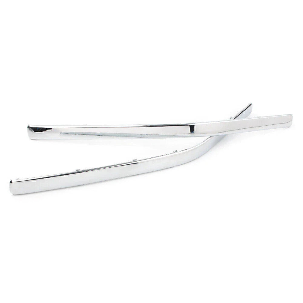 Chrome Front Side Fairing Cowl Edge Molding Trim for Honda GL1800 (2001-2006)