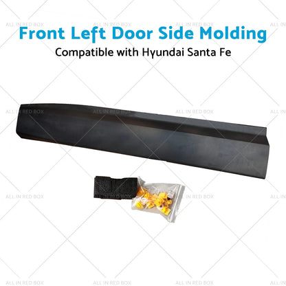 Front Left Door Lower Molding Garnish for Hyundai Santa Fe (2012-2018)