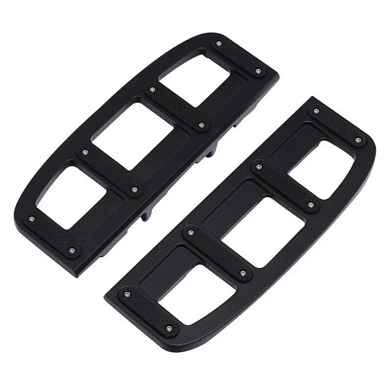 Matte Black Rider Driver Footboard for Harley Fat Boy Heritage Classic (18-24)