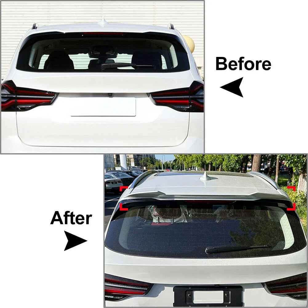 Rear Window Roof Spoiler Wing Lip for BMW X3 (2018-2024)