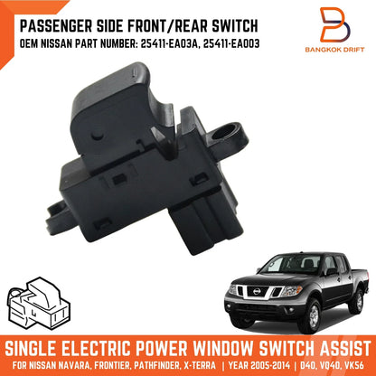 Power Window Switch for Nissan Navara D40, Pathfinder R51 (2005-2015)