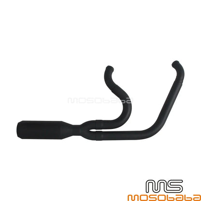 Exhaust System  Into 1 for Harley Dyna Wide Glide FXDWG, Street Bob FXDB (2006-2017)