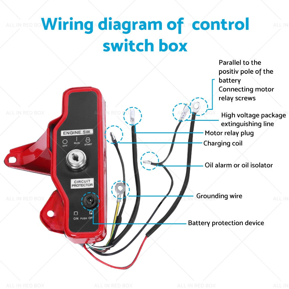 Electric Start Kit for Honda GX160 GX200