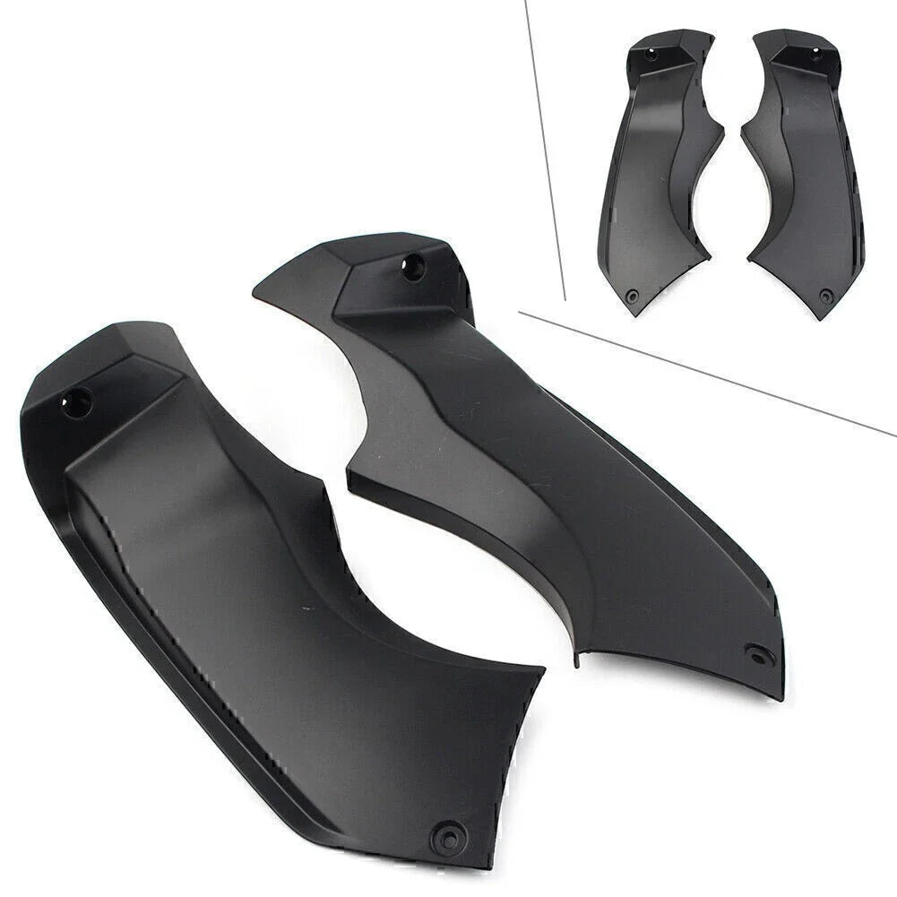 ABS Air Tube Covers for Kawasaki Ninja ZX-6R (2003-2004) Black