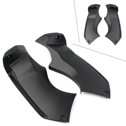 ABS Air Tube Covers for Kawasaki Ninja ZX-6R (2003-2004) Black