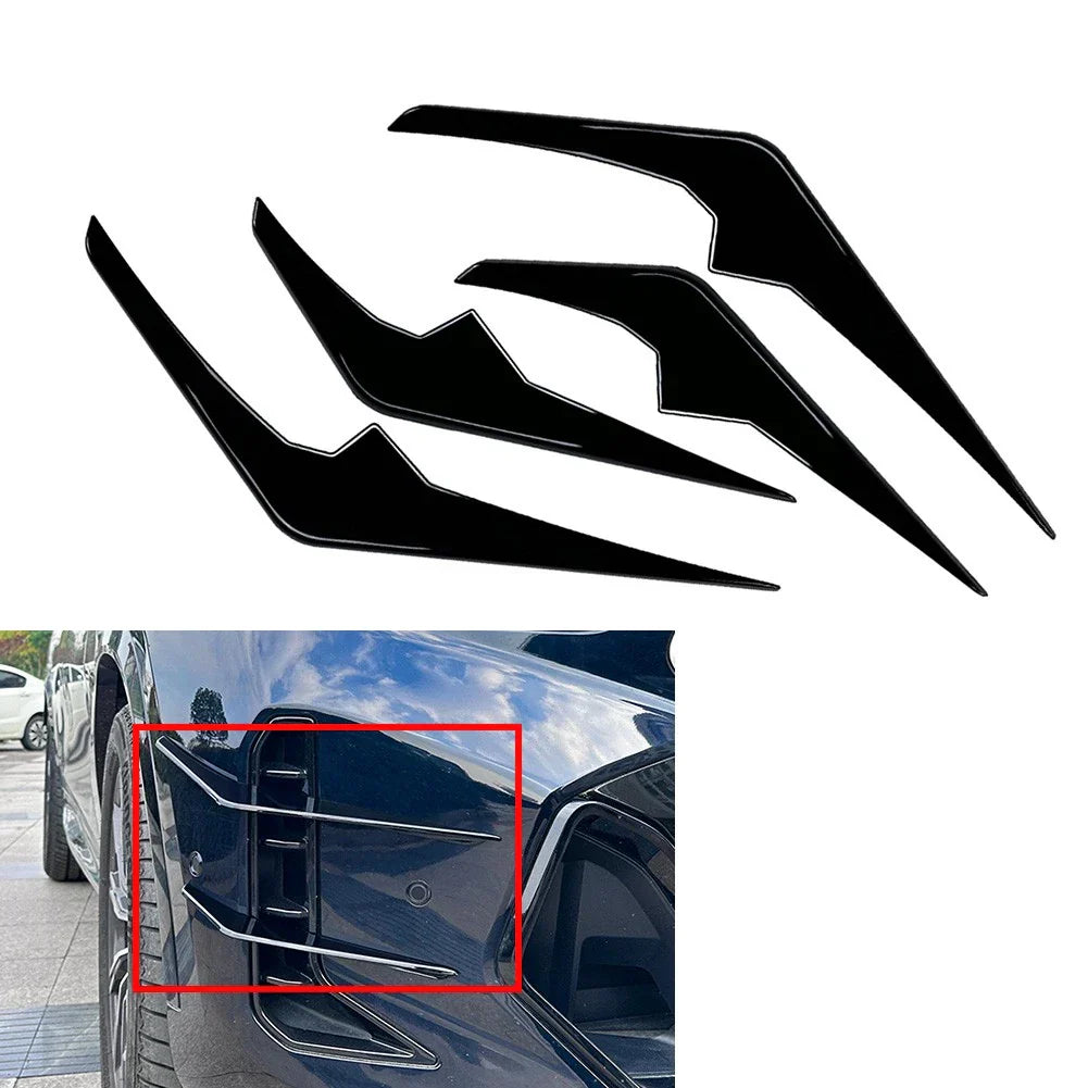 Front Bumper Side Air Vent Trim Cover for BMW X6 G06 LCI M Sport (2023-2025)