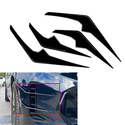 Front Bumper Side Air Vent Trim Cover for BMW X6 G06 LCI M Sport (2023-2025)