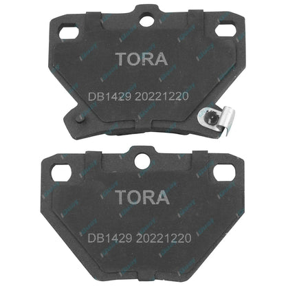 Rear Brake Pad Set for Toyota Prius NHW11 NHW20 4cyl 1NZ-FXE 1.5L 2001~2004
