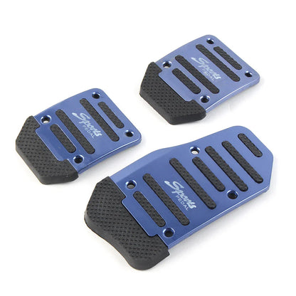 Aluminum Anti-Slip Foot Pegs for Sport Pedals - Blue (No Year Specified)