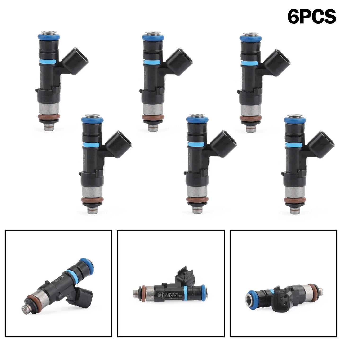 6PCS Fuel Injectors for Ford Explorer Ranger Mazda B4000 4.0L V6 (1997-2001)