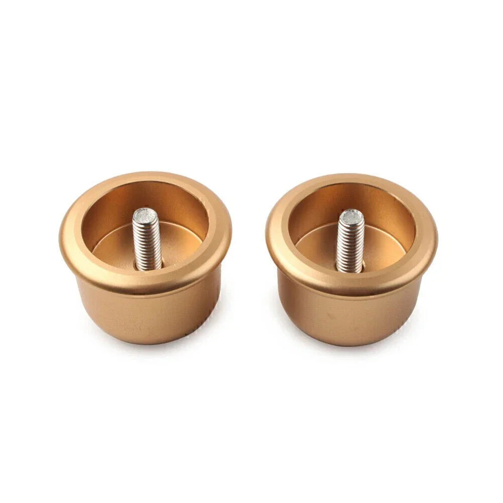 Gold Handle Bar Ends Caps for Triumph STREET/SPEED TWIN T120 (2016-2020)