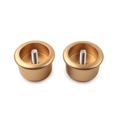Gold Handle Bar Ends Caps for Triumph STREET/SPEED TWIN T120 (2016-2020)