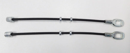 2 x Rear Park Hand Brake Wires for LandCruiser FJ45 HJ47 (1980-1984)