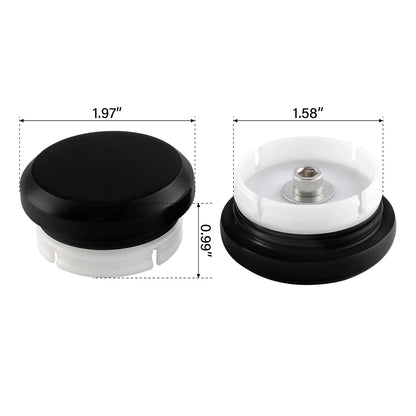 Swingarm Pivot Bolt Covers for Harley Sportster S RH1250 (2021-2024)