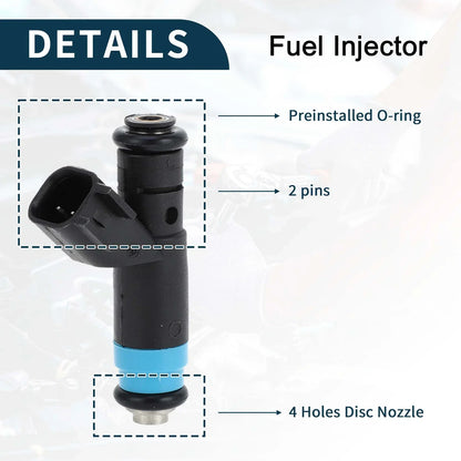 Fuel Injector 8 x No.53032142AC for Dodge Ram 1500 2003 5.7L (2003)