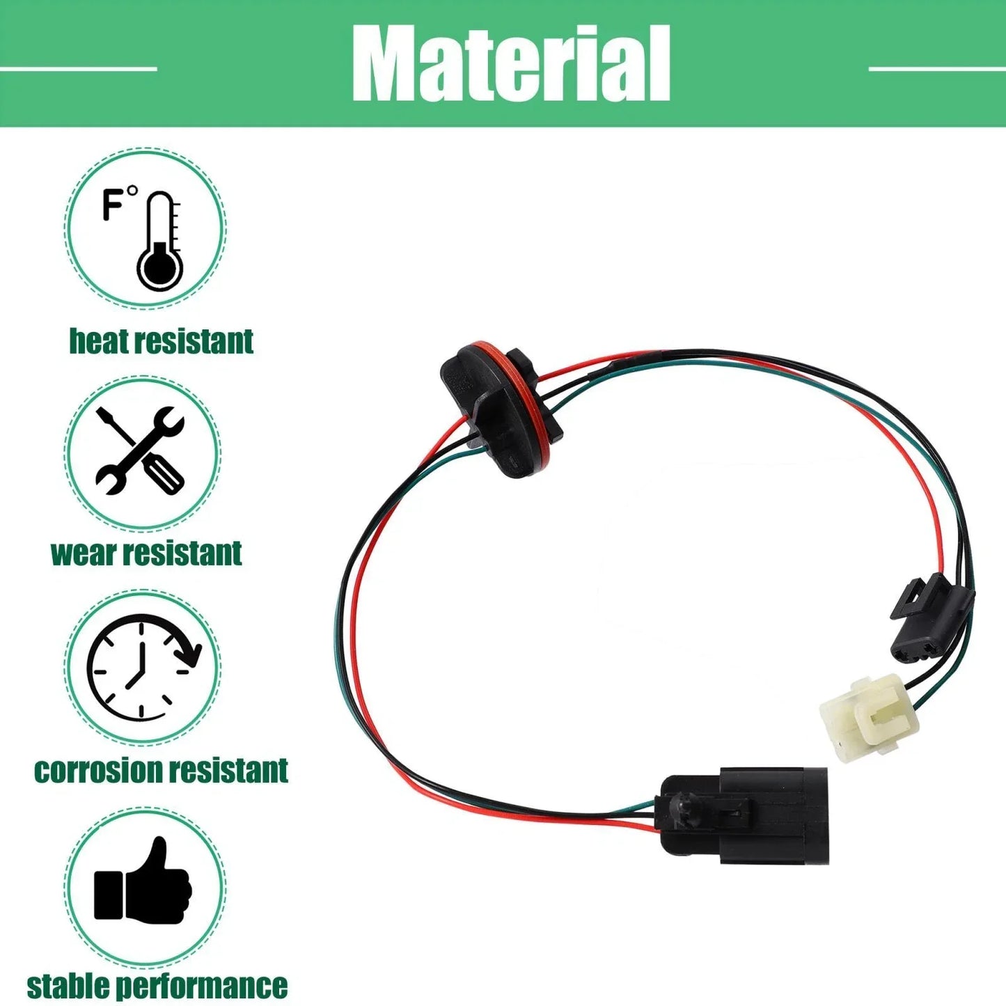2 x Headlight Harness for Dodge Ram 1500 2500 3500 Quad Halogen (2002-2023)