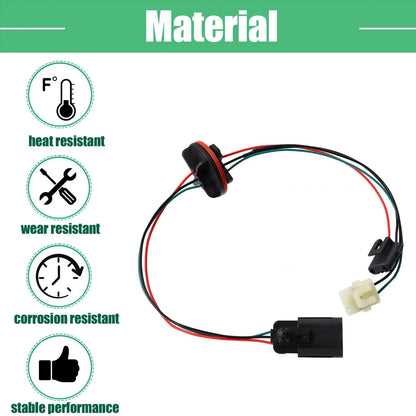 2 x Headlight Harness for Dodge Ram 1500 2500 3500 Quad Halogen (2002-2023)