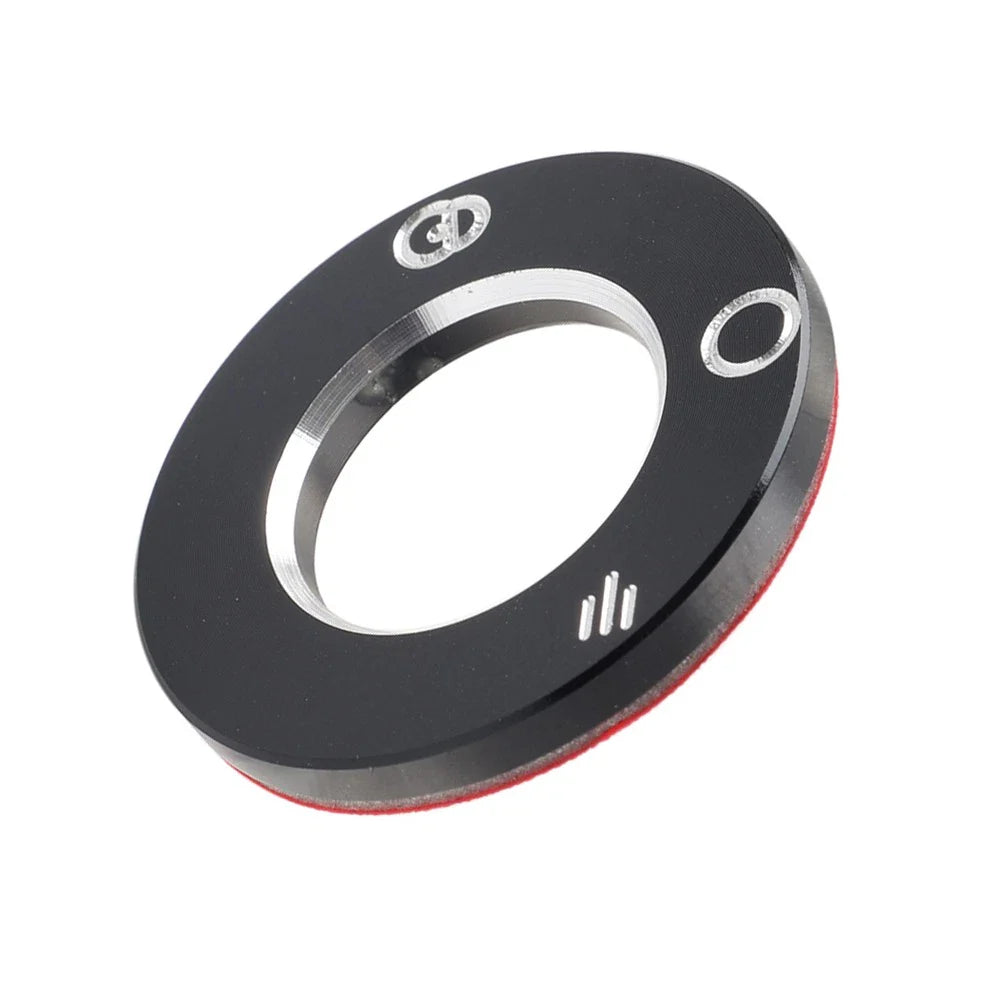 Black Ignition Switch Lock Trim Ring Cover for Vespa LX LXV S ET4 GTS GTV (2006-2023)