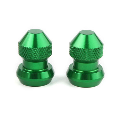 Green Tire Valve Stems Dust Covers for Car Auto Wheel Accessories