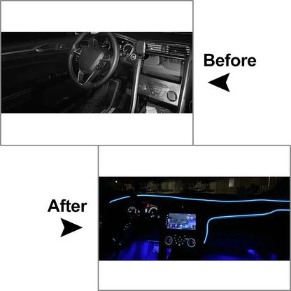 3 Meter LED Interior Atmosphere Strip Lights for Auto Car