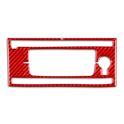 Red Carbon Fiber Control Volume Switch Panel Cover for Honda Accord (2013-2017)