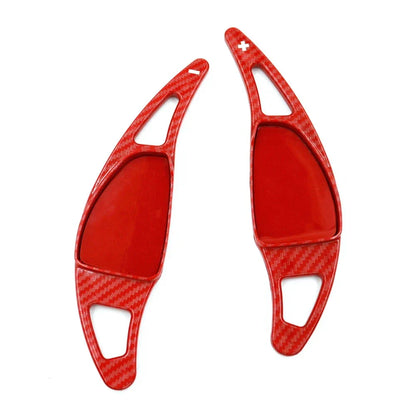 Carbon Red Steering Wheel Shift Paddle Extensions for MG5 MG7 (23-25)