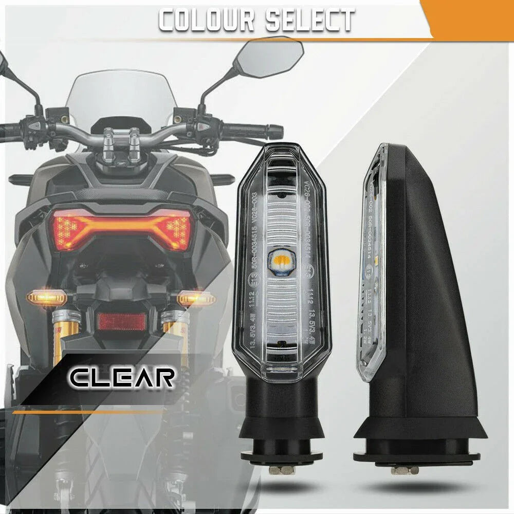 LED Turn Signal Indicator Light 250L/250 ABS Cover Amber Clear