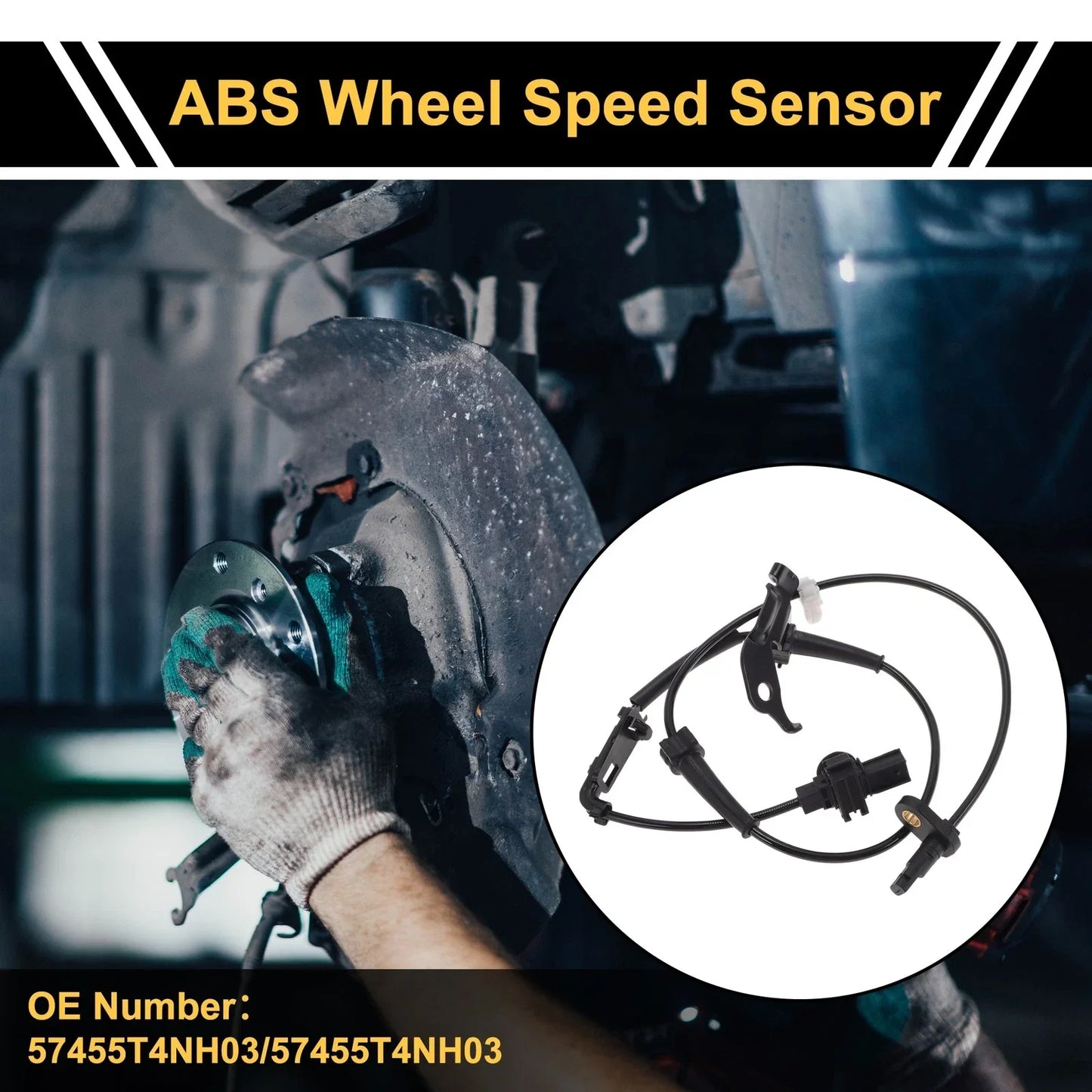 ABS Wheel Speed Sensor for Honda Jade (2015-2020) - 1 x Front Left Sensor