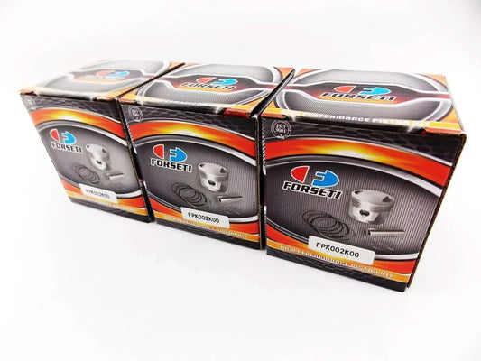 1. 1.00mm O/S Piston Kit with 46mm Rings & Clips for Kawasaki S1-C 250SS (1975)
