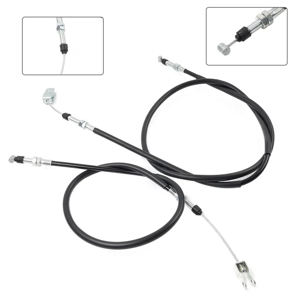 Left Right Rear Brake Cables for Kawasaki Mule 2500 2510 2520 (2005-2018)