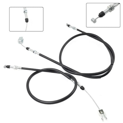 Left Right Rear Brake Cables for Kawasaki Mule 2500 2510 2520 (2005-2018)
