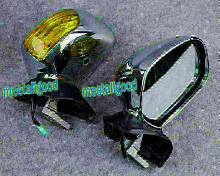 Left Right Mirror for HONDA GL1800 Goldwing (2001-2011) Silver Metallic