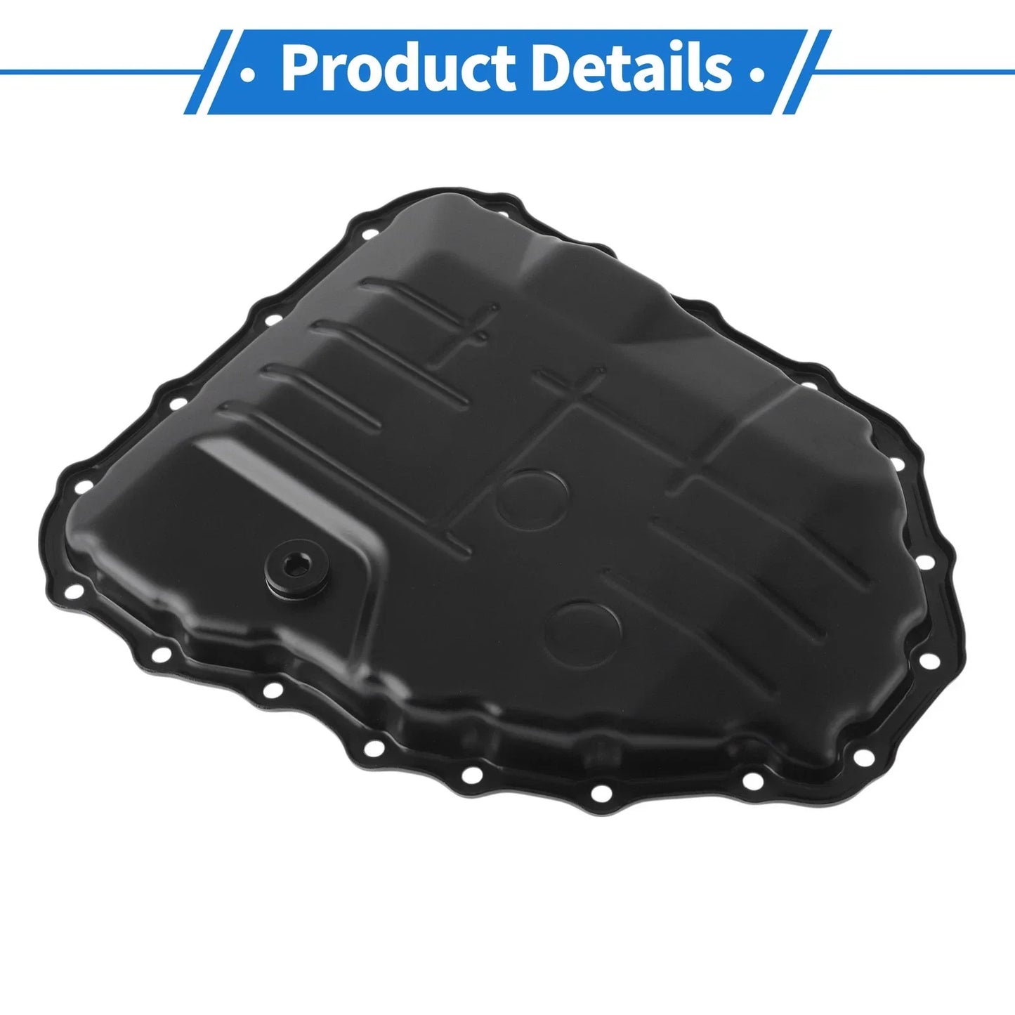 Engine Oil Pan for Hyundai Elantra 2007-2012 Aluminum Alloy Black