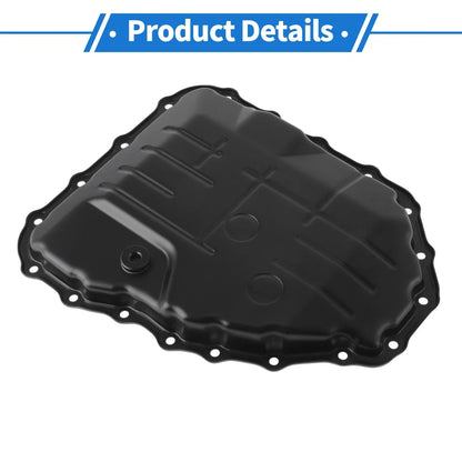 Engine Oil Pan for Hyundai Elantra 2007-2012 Aluminum Alloy Black